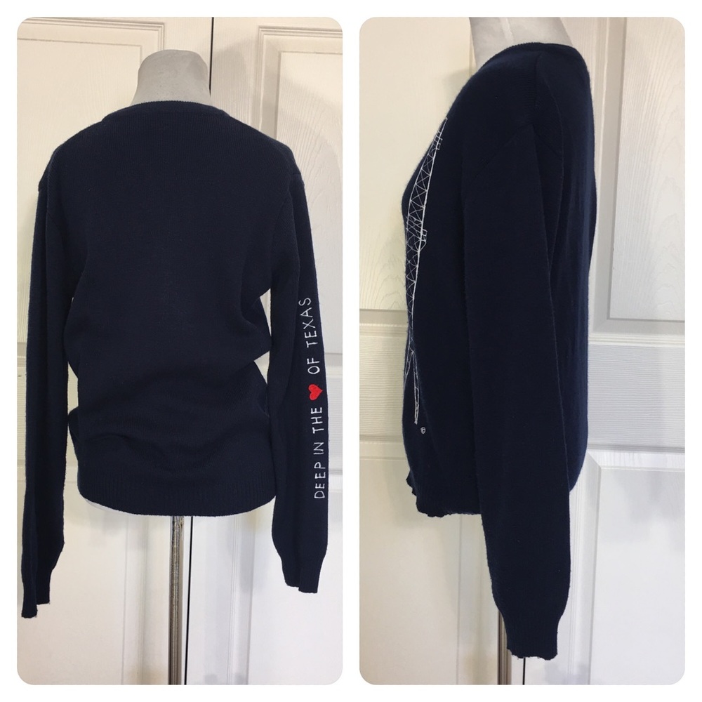 Vintage embroidered “Texas” sweater - Picture 2 of 6